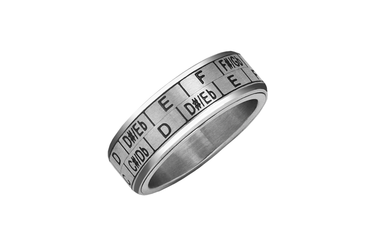 Musicians Ring - Musicians Transposition/Circle of Fifths Spinner
