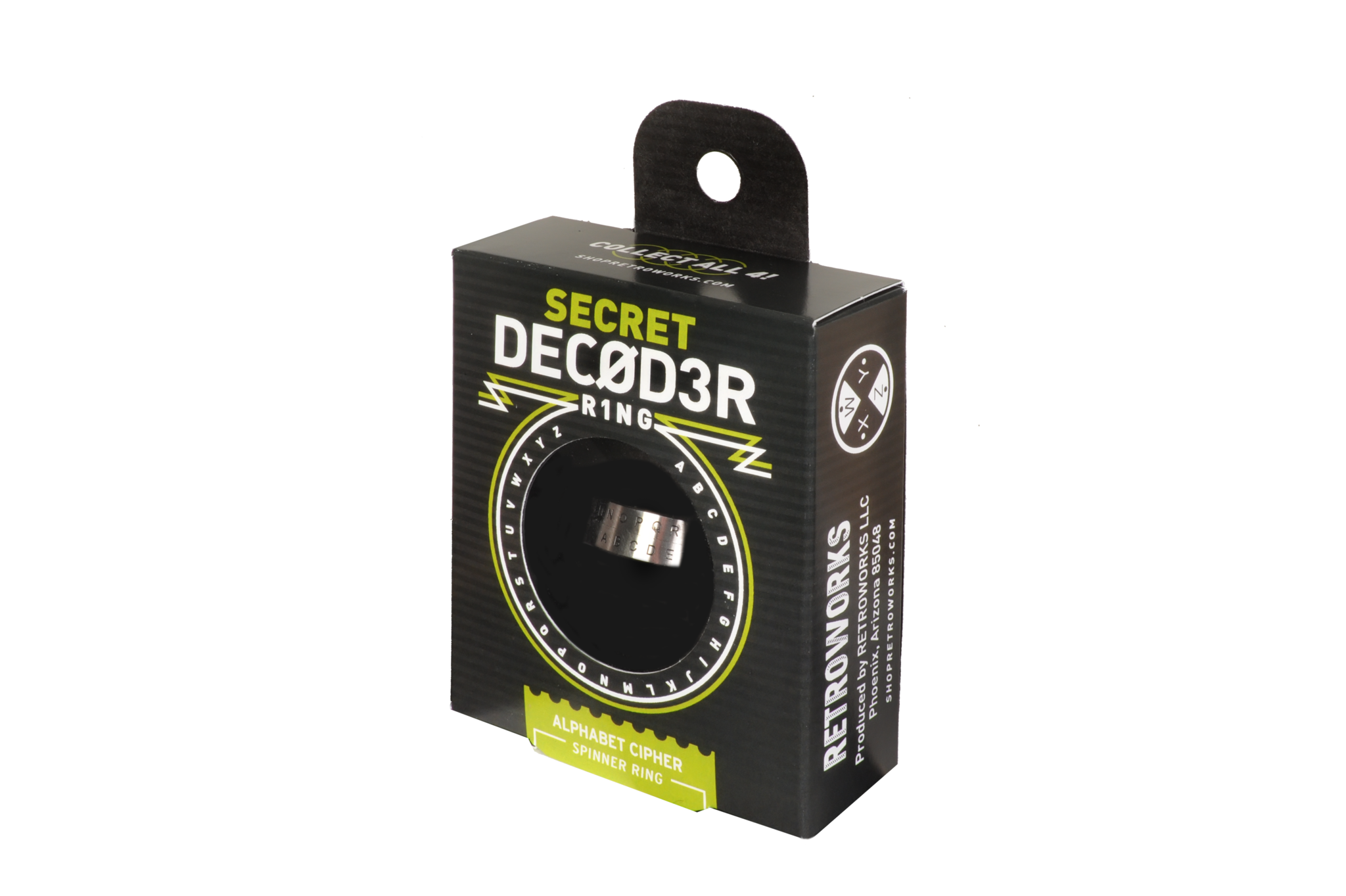 Secret Decoder Ring: Alphabet Shift – Retroworks