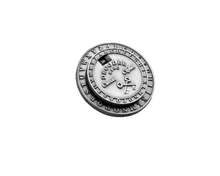 Classic Caesar Cipher Medallion Decoder Ring