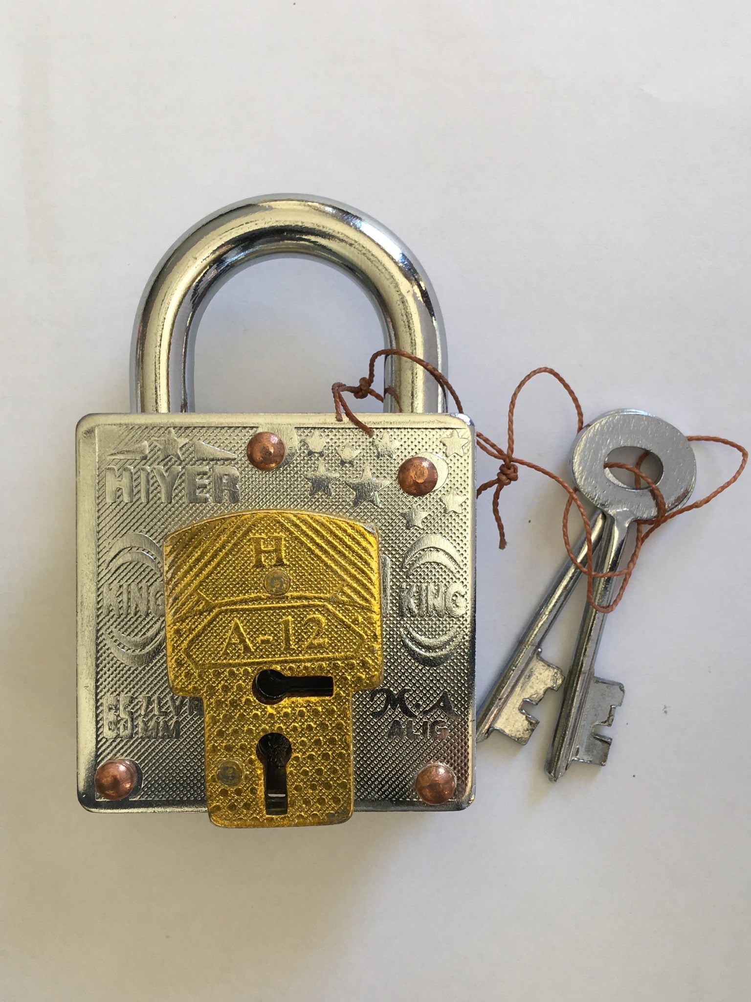 Gold Lock and Key 
