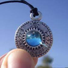 Crystal Sundial Necklace - Ra Series - "Aten"